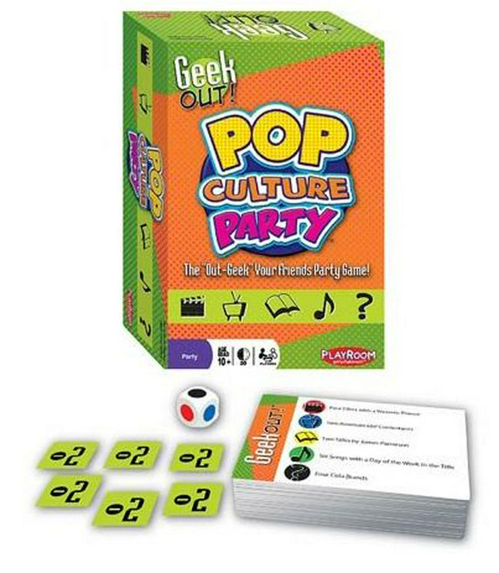 Geek OUT! Pop Culture Party Game by Playroom – JAYZ International