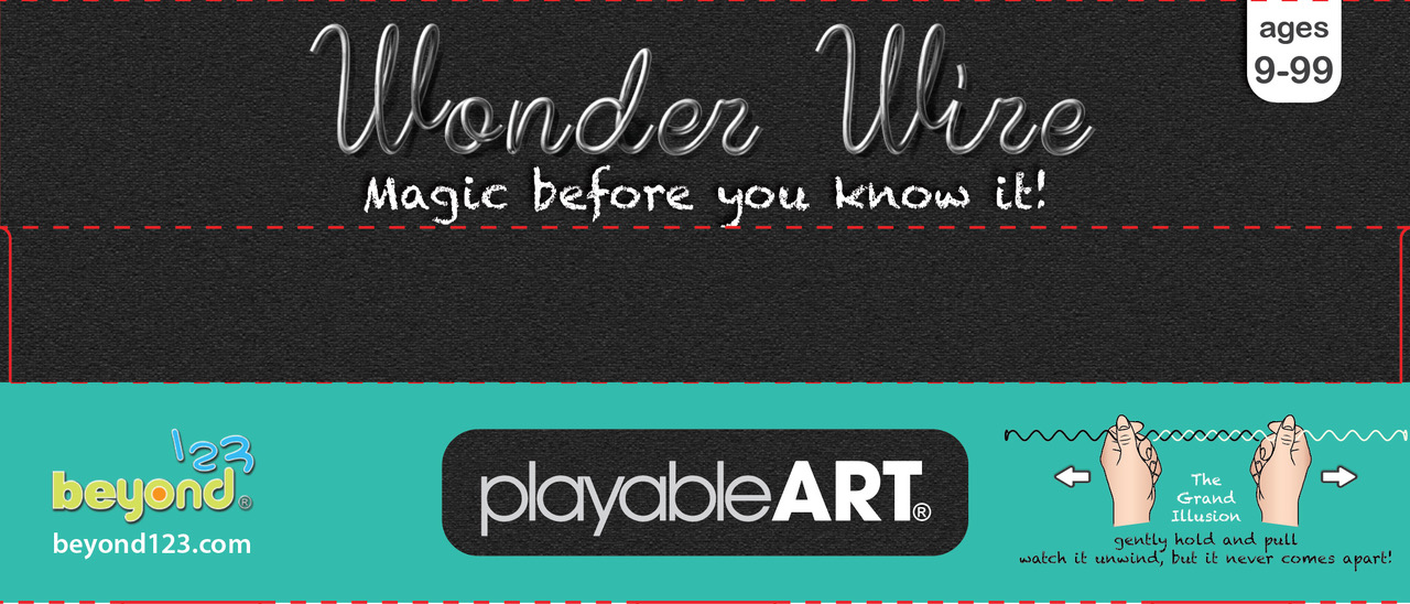 PLAYABLE ART Wonder Wire - Magic Before You Know it - The Grand Optical  Illusion 